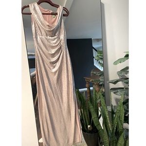 Ralph Lauren Rosette Evening Dress size 2